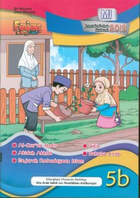 Al-qur\'an hadis, akidah akhlak, fikih, sejarah kebudayaan islam, bahasa arab : untuk MI dan yang sederajat kelas V